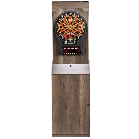 Arachnid LED Light Up Arcade Stand Up Rustic Cabinet with Cricket Pro 650 E650FSRT-BK2